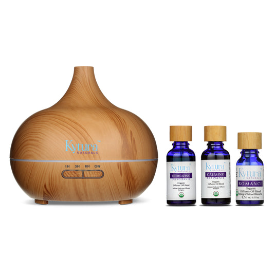 3 diffusers oils and Diffuser bundle