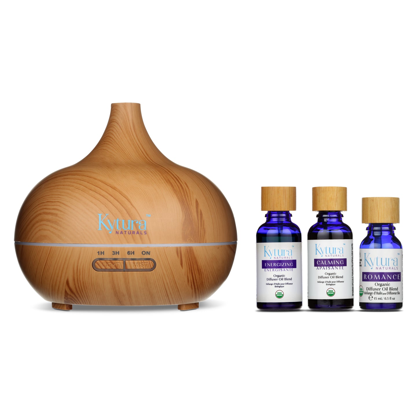 3 Diffuser Oils and Diffuser bundle